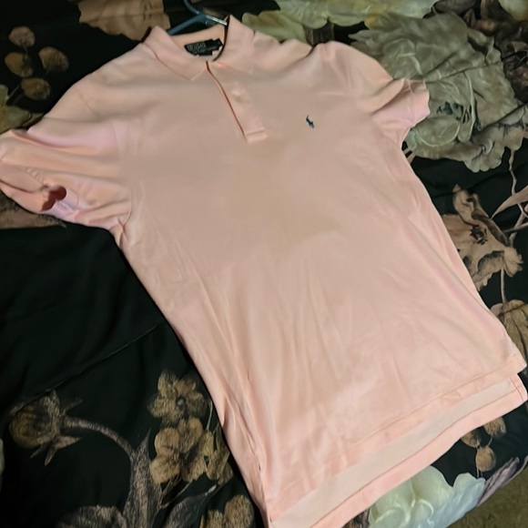 Pink Ralph Lauren polo style shirt - Picture 1 of 4